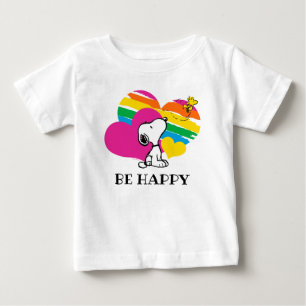Snoopy and Woodstock   Regnbågsördar T Shirt