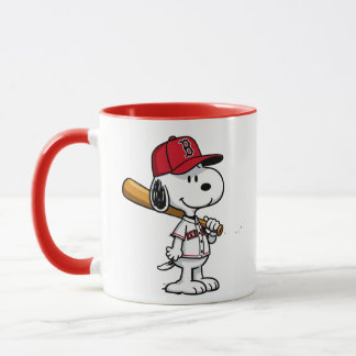 Snoopy Baseball Boston Mugg