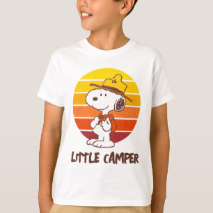 Snoopy Beagle Scout - Lycklig Camper T Shirt