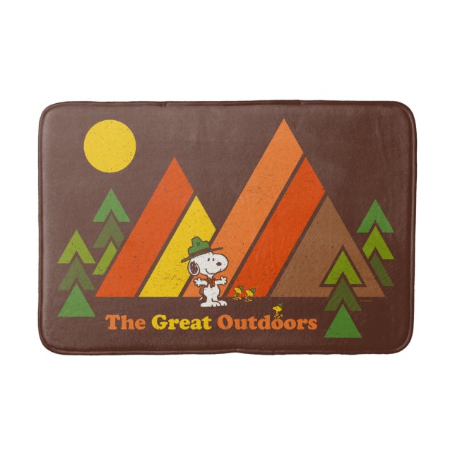 Snoopy | Beagle Scout - Underbara utomhus Badrumsmatta (Framsidan)
