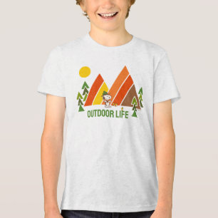Snoopy Beagle Scout - Underbara utomhus T Shirt