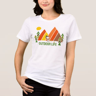 Snoopy   Beagle Scout - Underbara utomhus T Shirt