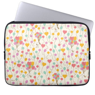 Snoopy Bunches of Balloons Mönster Laptop Fodral