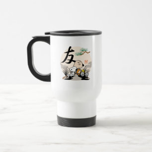 Snoopy, Charlie Brown och Woodstock - Friend Resemugg