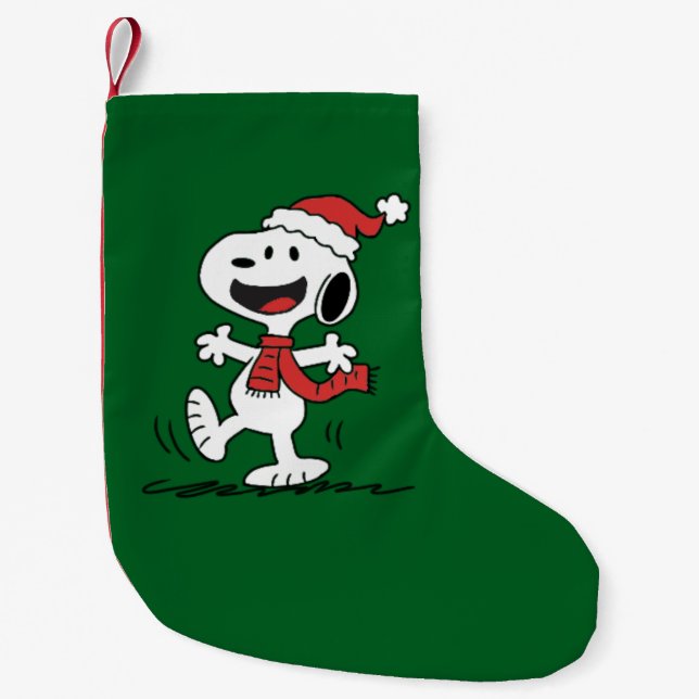 Snoopy Christmas fun  Liten Julstrumpa (Framsidan)