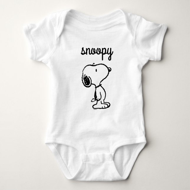 Snoopy Classic Comics T Shirt (Framsida)