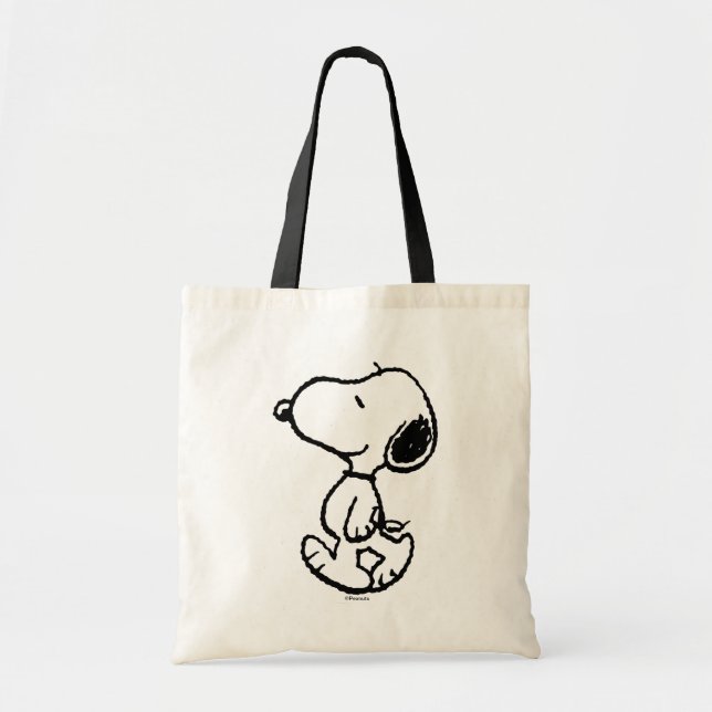Snoopy Classic Tecknader Mönster Tygkasse (Framsidan)