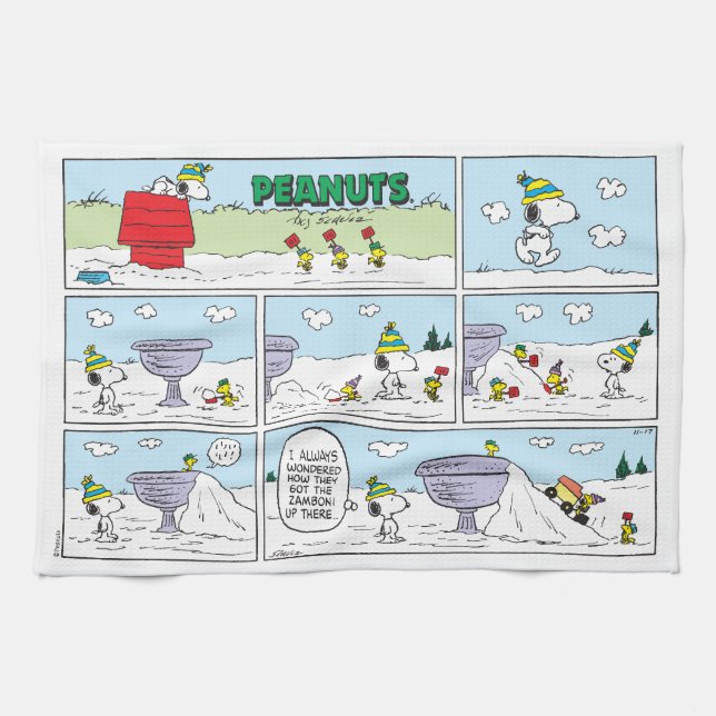 Snoopy & Crew Kökshandduk (Horisontell)