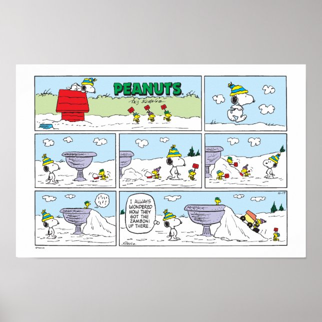 Snoopy & Crew Poster (Framsidan)