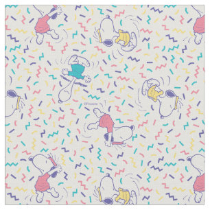 Snoopy dansar 90-tals tillbakablick tyg