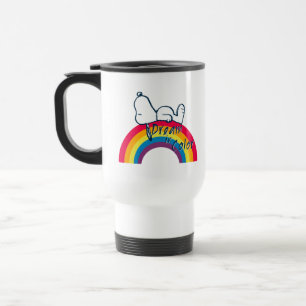 Snoopy Dream i Färg Rainbow Resemugg