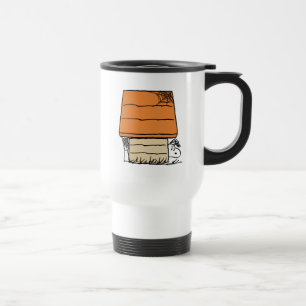 Snoopy Halloween-Spindelnätet Doghouse Resemugg