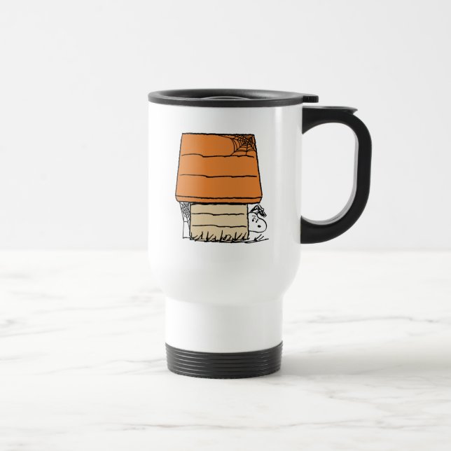 Snoopy Halloween-Spindelnätet Doghouse Resemugg (Höger)