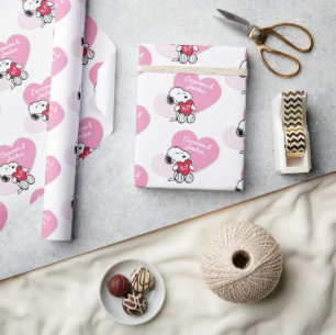 Snoopy Hugs & Kisses Presentpapper