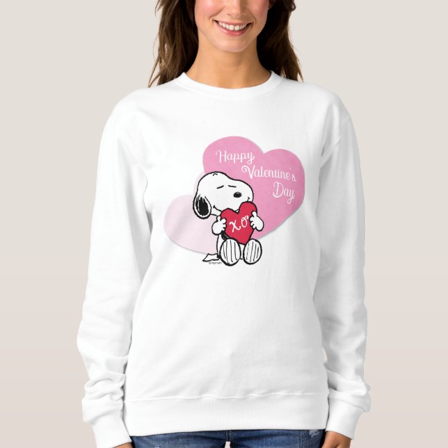 Snoopy Hugs & Kisses T Shirt (Framsida)