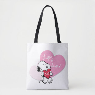 Snoopy Hugs & Kisses Tygkasse