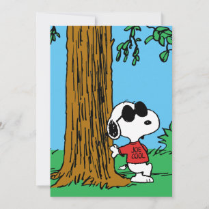 Snoopy "Joe Cool" stående Kort