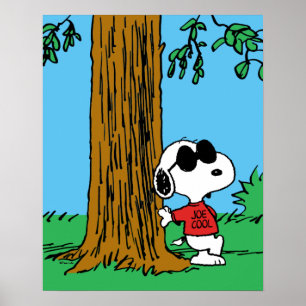 Snoopy "Joe Cool" stående Poster