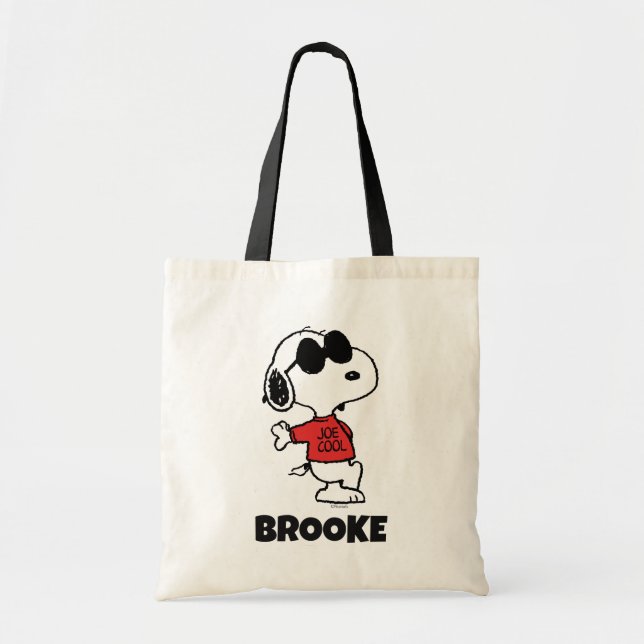 Snoopy "Joe Cool" Tygkasse (Framsidan)