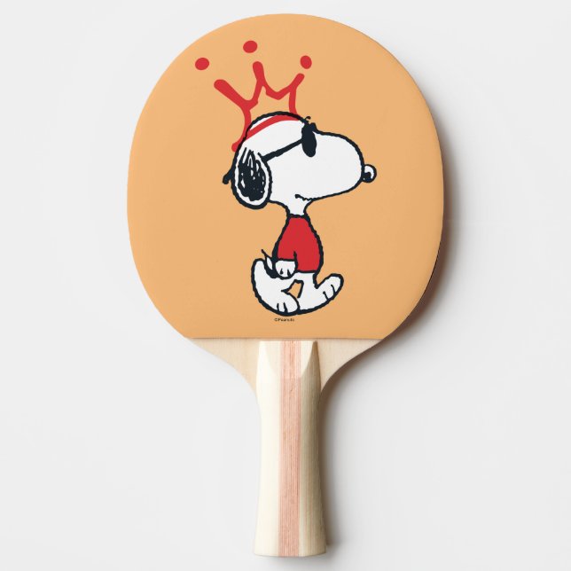 Snoopy - Joe Coola Krona Pingisracket (Framsidan)
