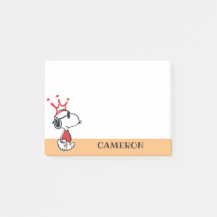 Snoopy - Joe Coola Krona Post-it Block