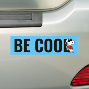 Snoopy "Joe Coola" Ständiga Bildekal