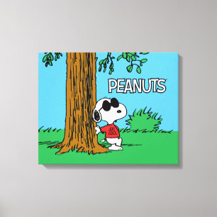 Snoopy "Joe Coola" Ständiga Canvastryck