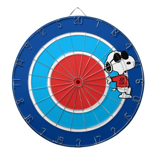 Snoopy "Joe Coola" Ständiga Darttavla (Framsidan)