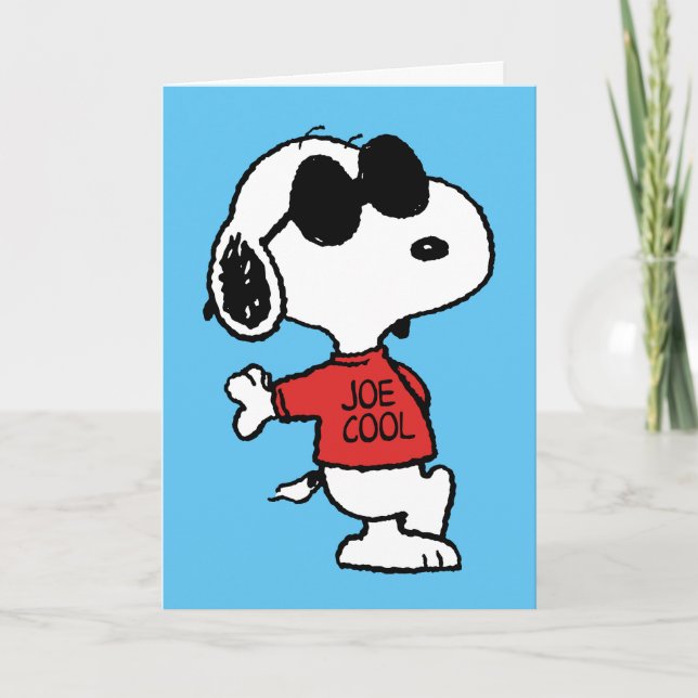 Snoopy "Joe Coola" Ständiga Kort (Framsida)