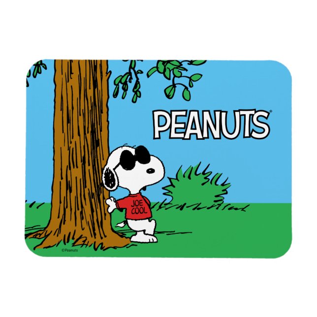 Snoopy "Joe Coola" Ständiga Magnet (Horisontell)
