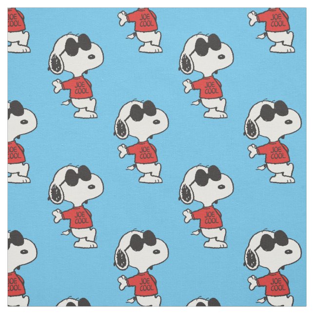 Snoopy "Joe Coola" Ständiga Tyg (Provkarta)