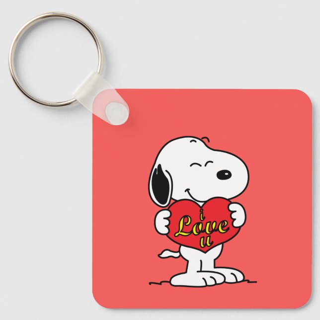Snoopy Keychain Nyckelring (Framsida)