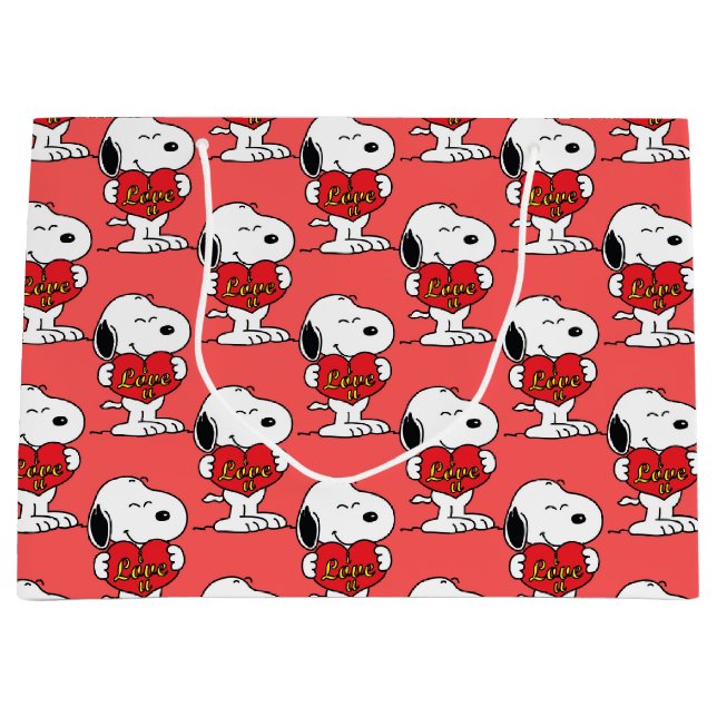Snoopy Large Gift Bag (Framsidan)