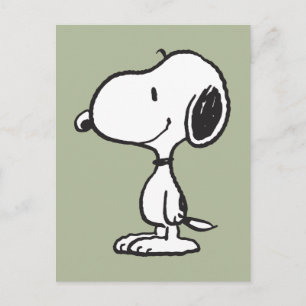 Snoopy Leende Gnattskratt Vykort