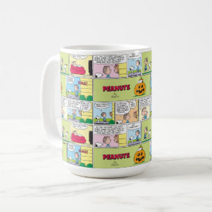Snoopy & Linus Underbar Pumpkin News Kaffemugg