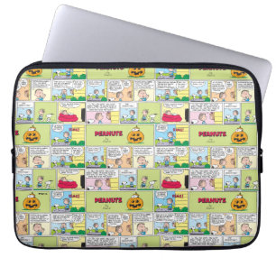 Snoopy & Linus Underbar Pumpkin News Laptop Fodral