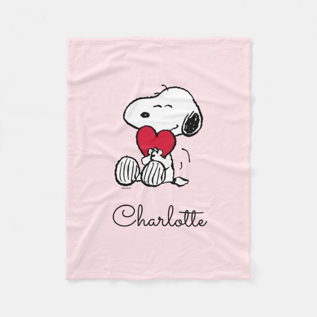 Snoopy | Little Sweetheart Baby Fleece Blanket (Framsidan)