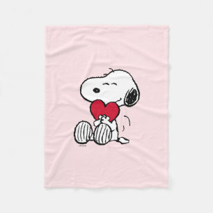 Snoopy   Little Sweetheart Babyfiltelduk Fleecefilt