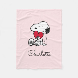 Snoopy Little Sweetheart Babyfiltfiltande filt