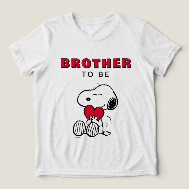 Snoopy | Little Sweetheart Tri-Blend Tröja (Design Framsida)