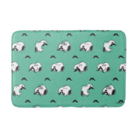 Snoopy Mustacher & Teal Mönster