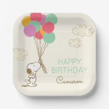 Snoopy och ballonger