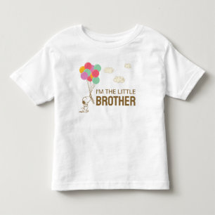 Snoopy och ballonger   Jag är lillebror T Shirt