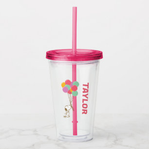 Snoopy och ballonger take away mugg