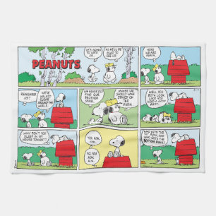Snoopy och hans bröder Andy & Olaf Kökshandduk