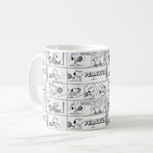 Snoopy Plays Tennis Kaffemugg