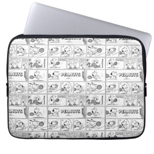 Snoopy Plays Tennis Laptop Fodral