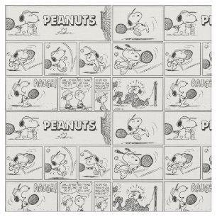 Snoopy Plays Tennis Tyg