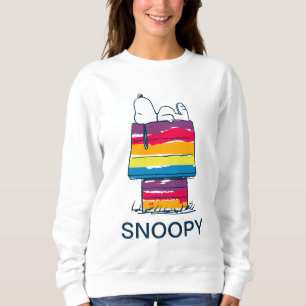 Snoopy   Rainbow Hund House T Shirt