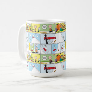 Snoopy Sled Riding Food Dish Kaffemugg